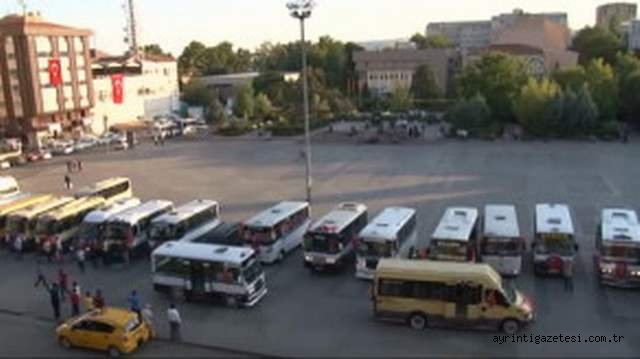Minibüsçülerden darbe girişimine tepki