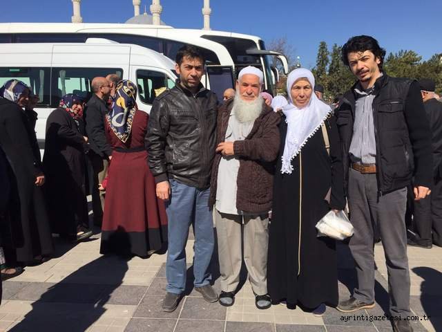 Müftülük umrecilerini uğurladı