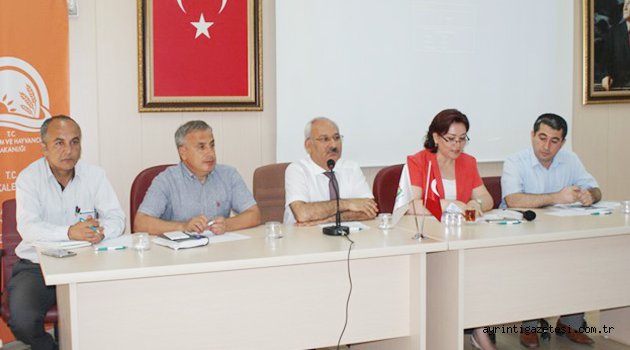 Muhtarlar ile bir araya geldi