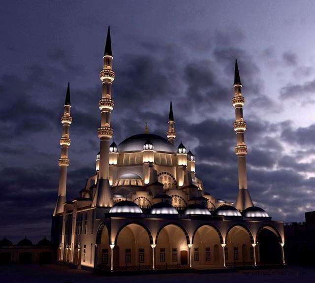 Nur camiliğinde Hafızlık Final Yarışması