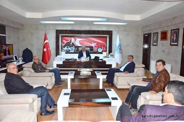 Öcal’dan, Sungur’a ziyaret