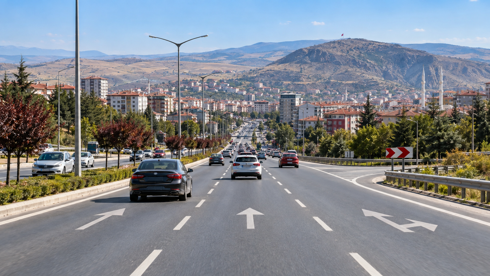 Kırıkkale’de bugün yol durumu ve trafik yoğunluğu