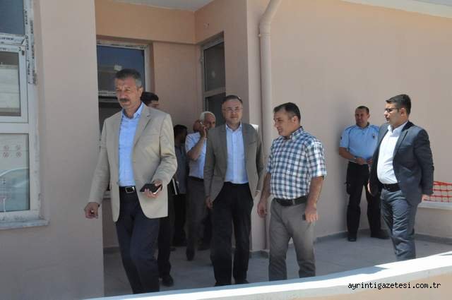 Öztürk, cezaevi inşaatında incelemelerde bulundu