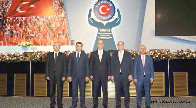 Pevrul Kavlak yeniden Türk-İş Genel sekreteri seçildi