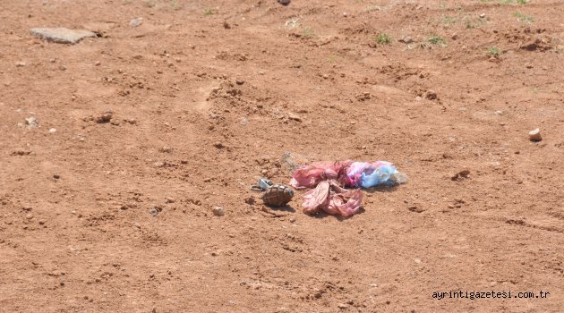 Poşette El Bombası Bulundu