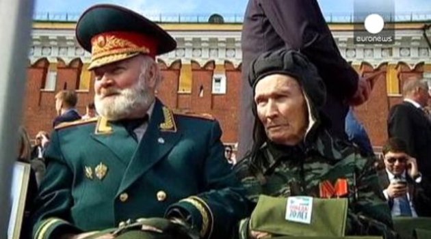 Rusya'da 2. Dünya Savaşı'nın bitişinin 70. yılı kutlamaları