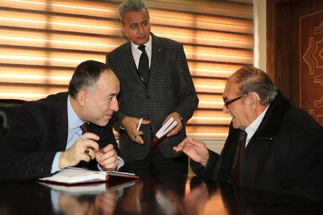 Saygılı vatandaşı dinledi