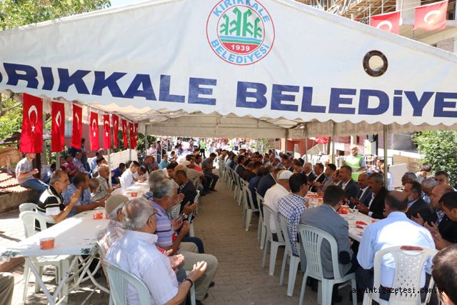 Şehit ferhat bozkurt için yedi yemeği verildi