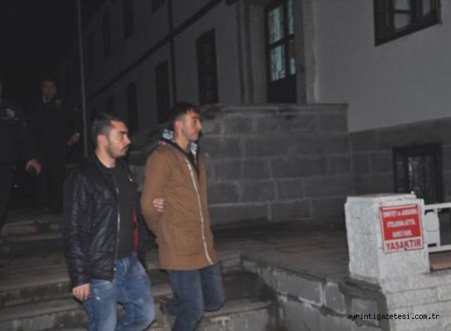 Suçüstü yakalandılar