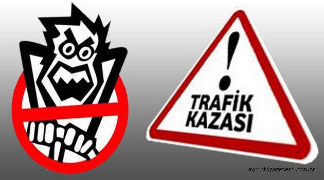 Trafik kazası 3 yaralı