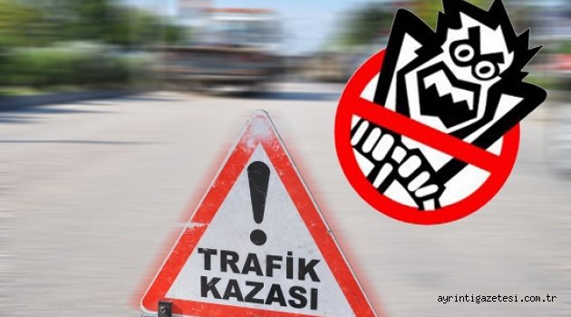 Trafik kazası 4 yaralı