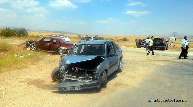 Trafik kazası: 8 yaralı