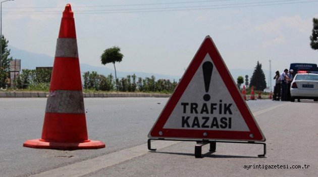Trafik kazasında 4 kişi yaralandı