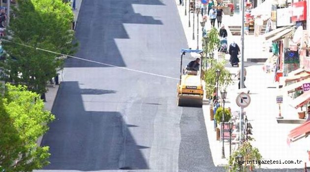 Tüm cadde ve sokaklar asfaltlanacak