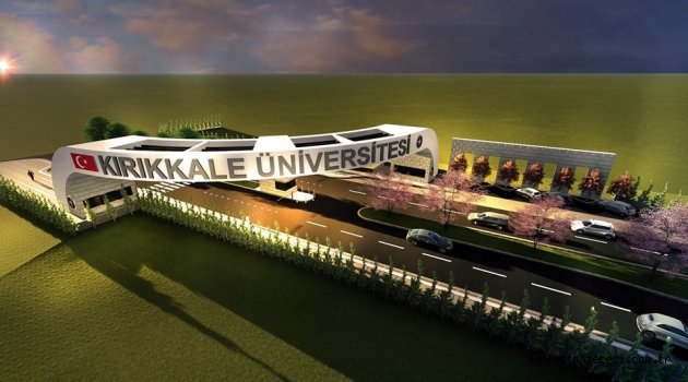 Üniversiteye modern kapı