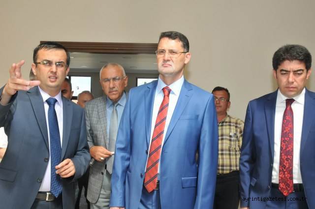 Vali Haktankaçmaz yatırımları inceledi