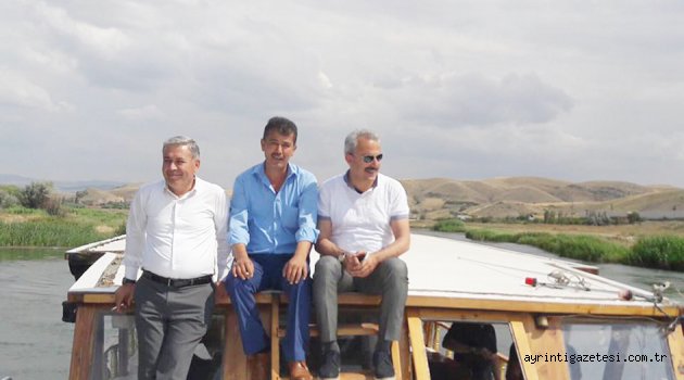 Yahşihan'da tekne keyfi