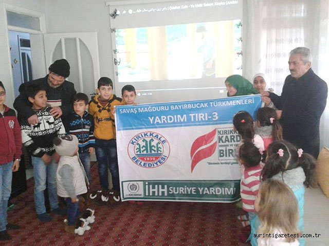 Yardımlar bugün ulaşıyor