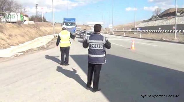 Yol Kontrolleri Artırıldı