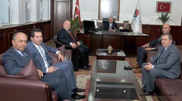 Ziraat Bankası müdürlerinden makama ziyaret